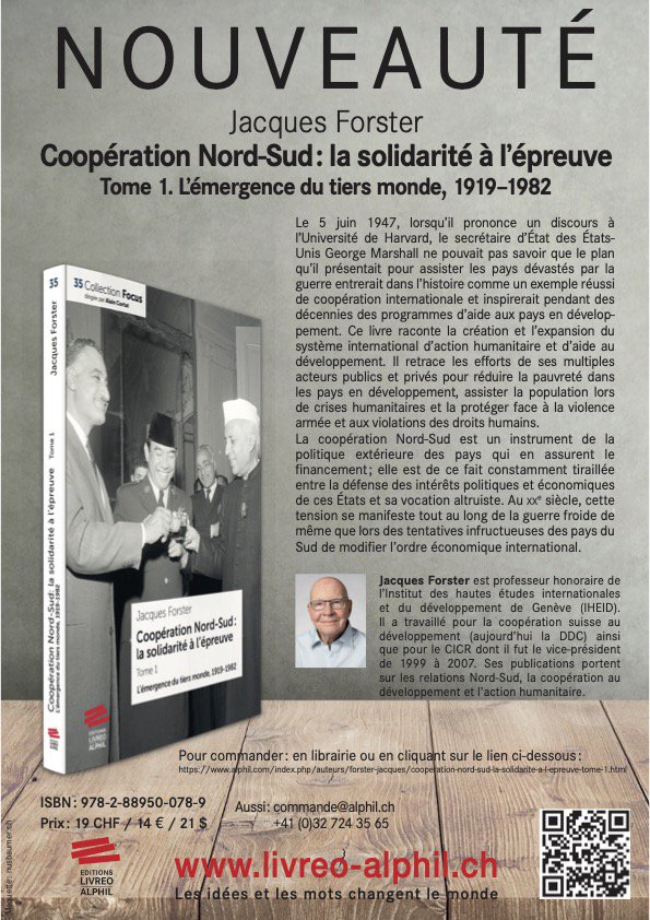 Volumes I and II of Professor J.Forster&#x27;s study on the North-South cooperation