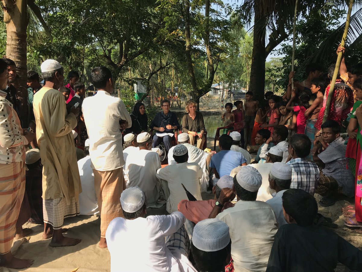 During an audit in 2017, Bangladesh.