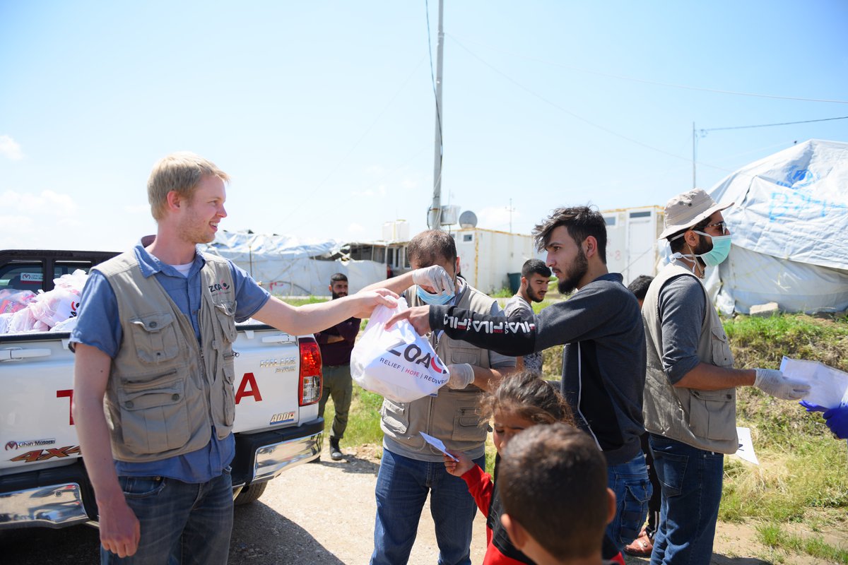 Distributions during the COVID-19 outbreak. Iraq.